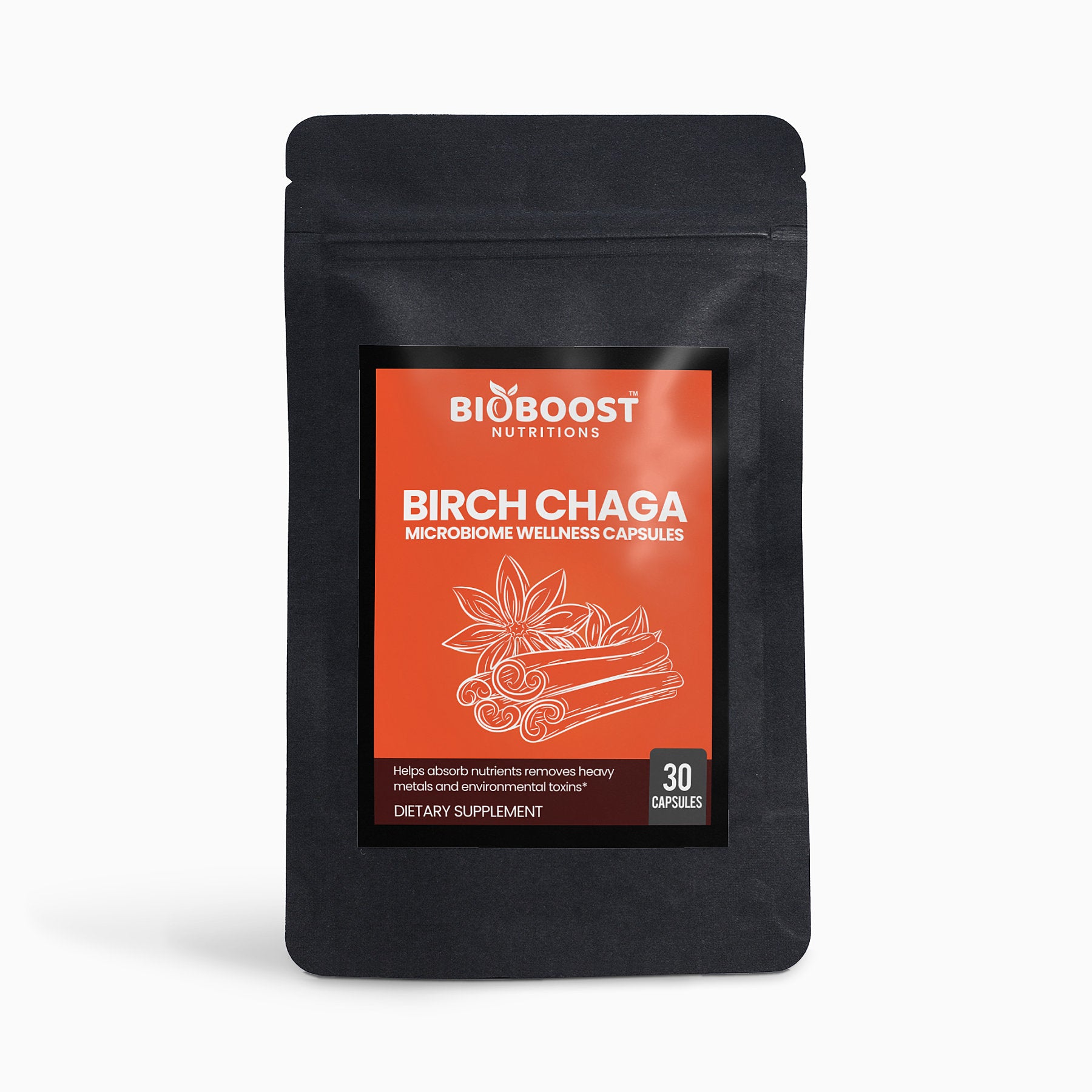 Birch Chaga Microbiome Wellness Capsules