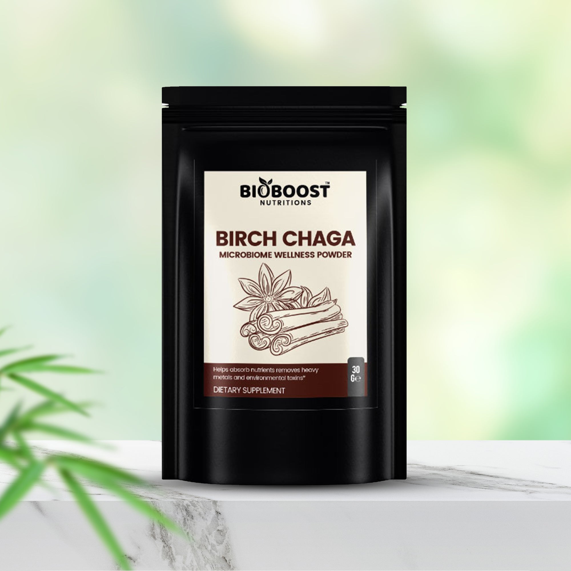 Birch Chaga Microbiome Wellness Powder