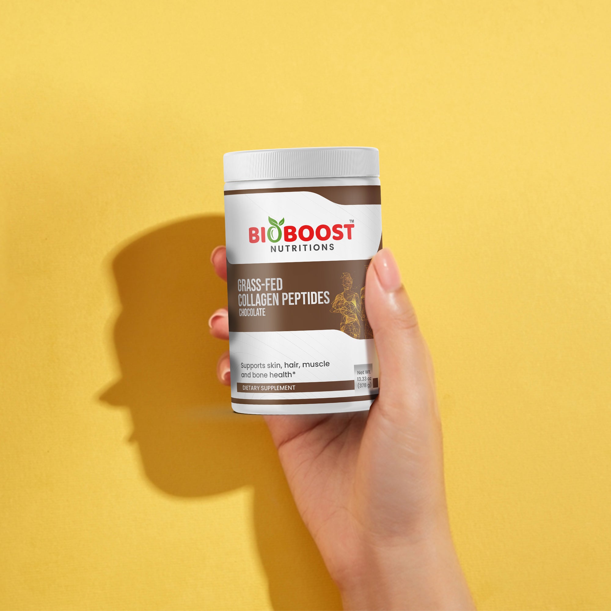 Grass-Fed Collagen Peptides Powder (Chocolate)