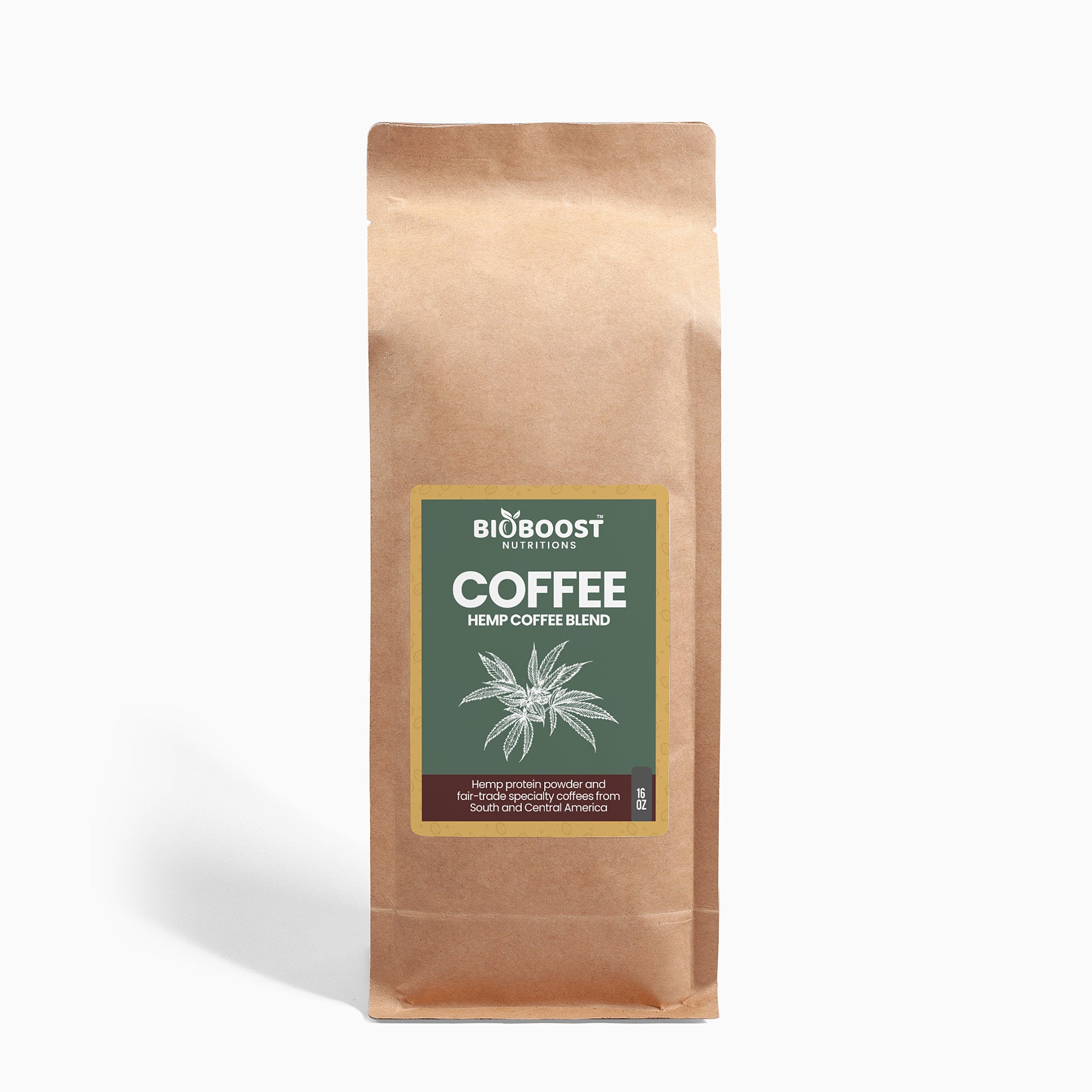 Organic Hemp Coffee Blend - Medium Roast 16oz